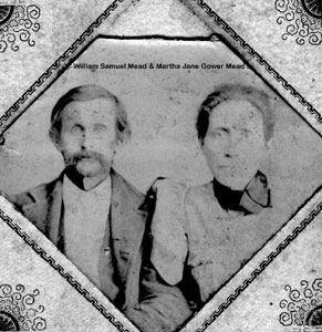 Photo of William Samuel and Martha Jane Gower Mead
